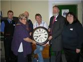 John Walker Clock repaired