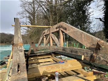  - Bridge dismantled and stored